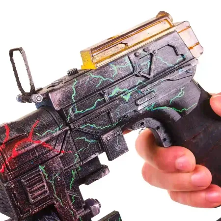 Plasma Cutter — Bloodshot Glitched Edition Dead Space Blasters4masters Prop Replica 6