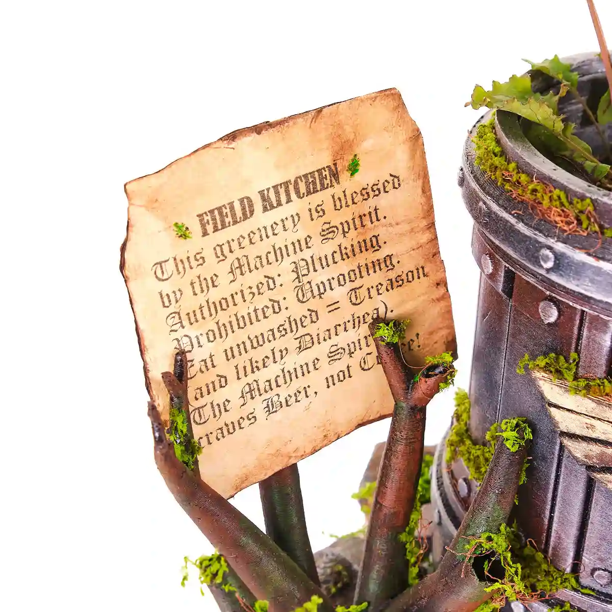 Warhammer Cup Flower Pot replica prop from Warhammer 40K by Blasters4Masters_2 Warhammer Cup Flower Pot Replica Prop From Warhammer 40K By Blasters4Masters 2