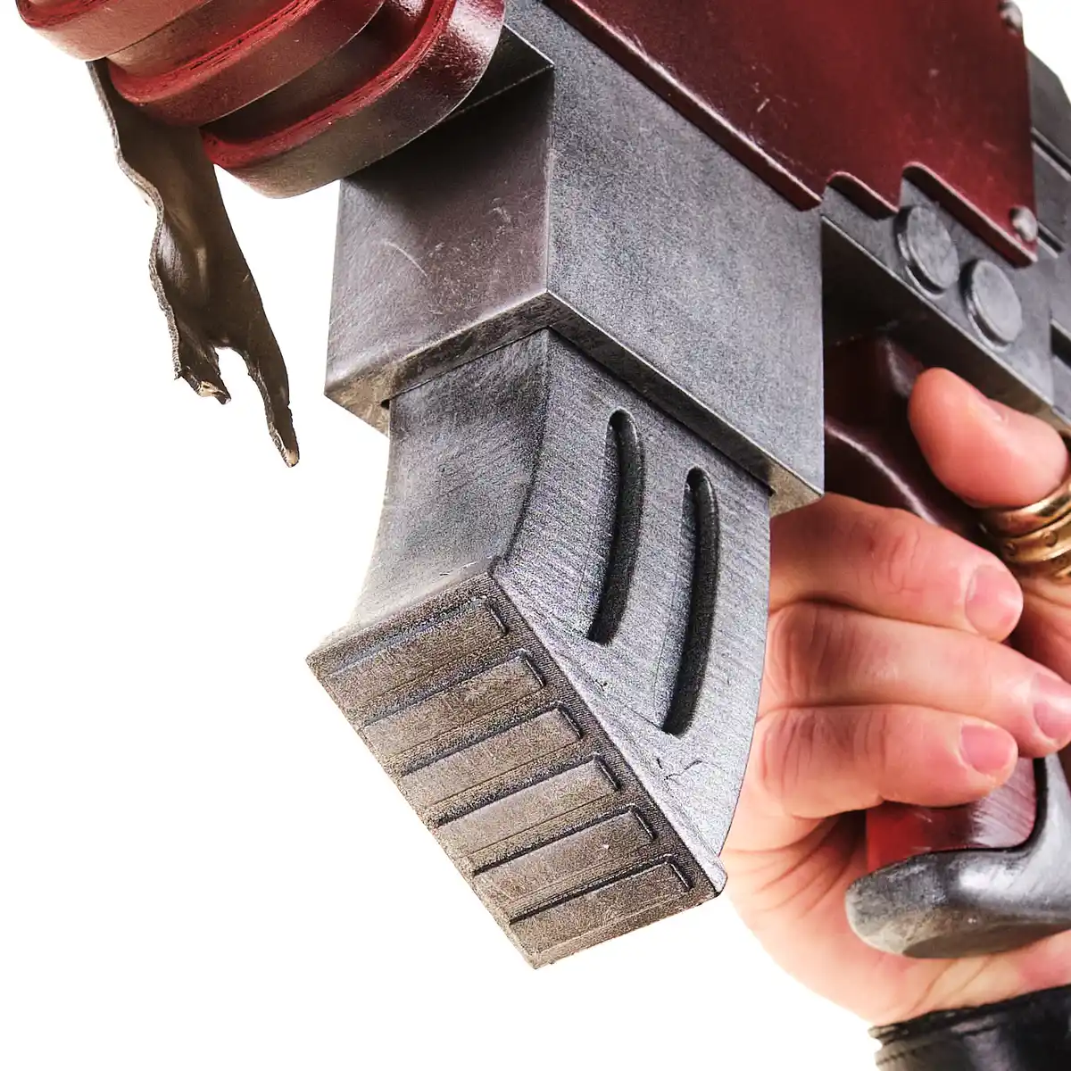 Black Templars Outriders Brother Valtus Red Bolter replica prop from Warhammer 40K by Blasters4Masters_3 Black Templars Outriders Brother Valtus Red Bolter Replica Prop From Warhammer 40K By Blasters4Masters 3