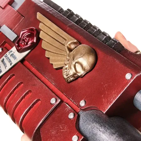 Black Templars Outriders Brother Valtus Red Bolter 9 Black Templars Outriders Brother Valtus Red Bolter Replica Prop From Warhammer 40K By Blasters4Masters 7