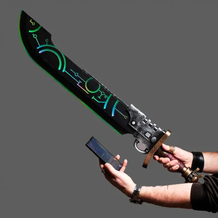 Xenophase Blade Replica Prop From Warhammer 40K By Blasters4Masters 18