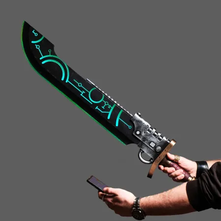 Xenophase Blade Replica Prop From Warhammer 40K By Blasters4Masters 20