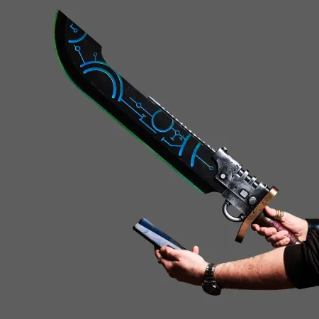 Xenophase Blade Replica Prop From Warhammer 40K By Blasters4Masters 22