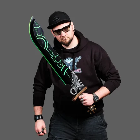Xenophase Blade Replica Prop From Warhammer 40K By Blasters4Masters 4