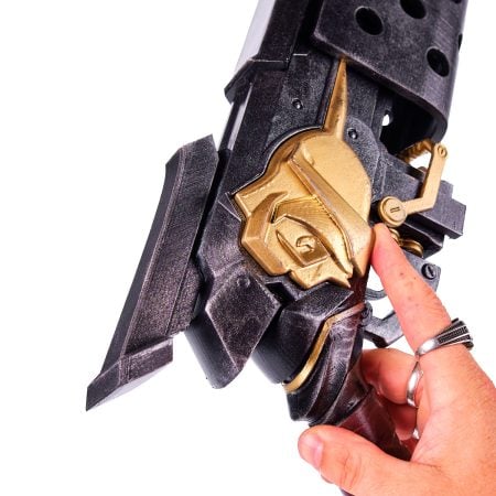 Samira Blaze Rose Gun Replica Prop From League Of Legends By Blasters4Masters 5