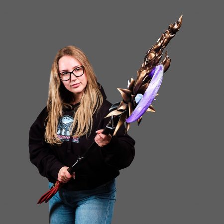 Tsukuyomis Moonlit Cane Replica Prop From Final Fantasy By Blasters4Masters 2