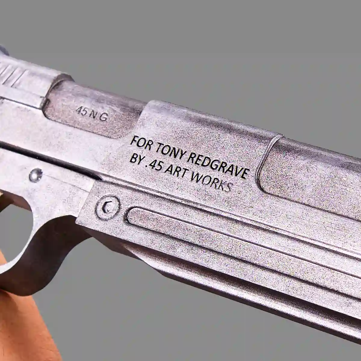 Ebony & Ivory PREMIUM replica prop from Devil May Cry by Blasters4Masters_20 Ebony Ivory PREMIUM Replica Prop From Devil May Cry By Blasters4Masters 20